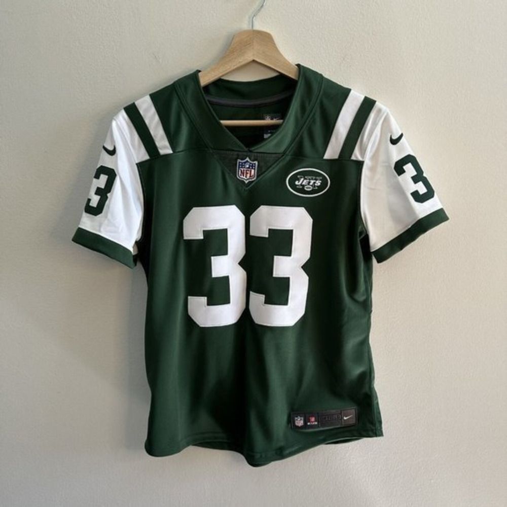 Womens Nike New York Jets 33 Jamal Adams‎ Football Jersey Size Small EUC
